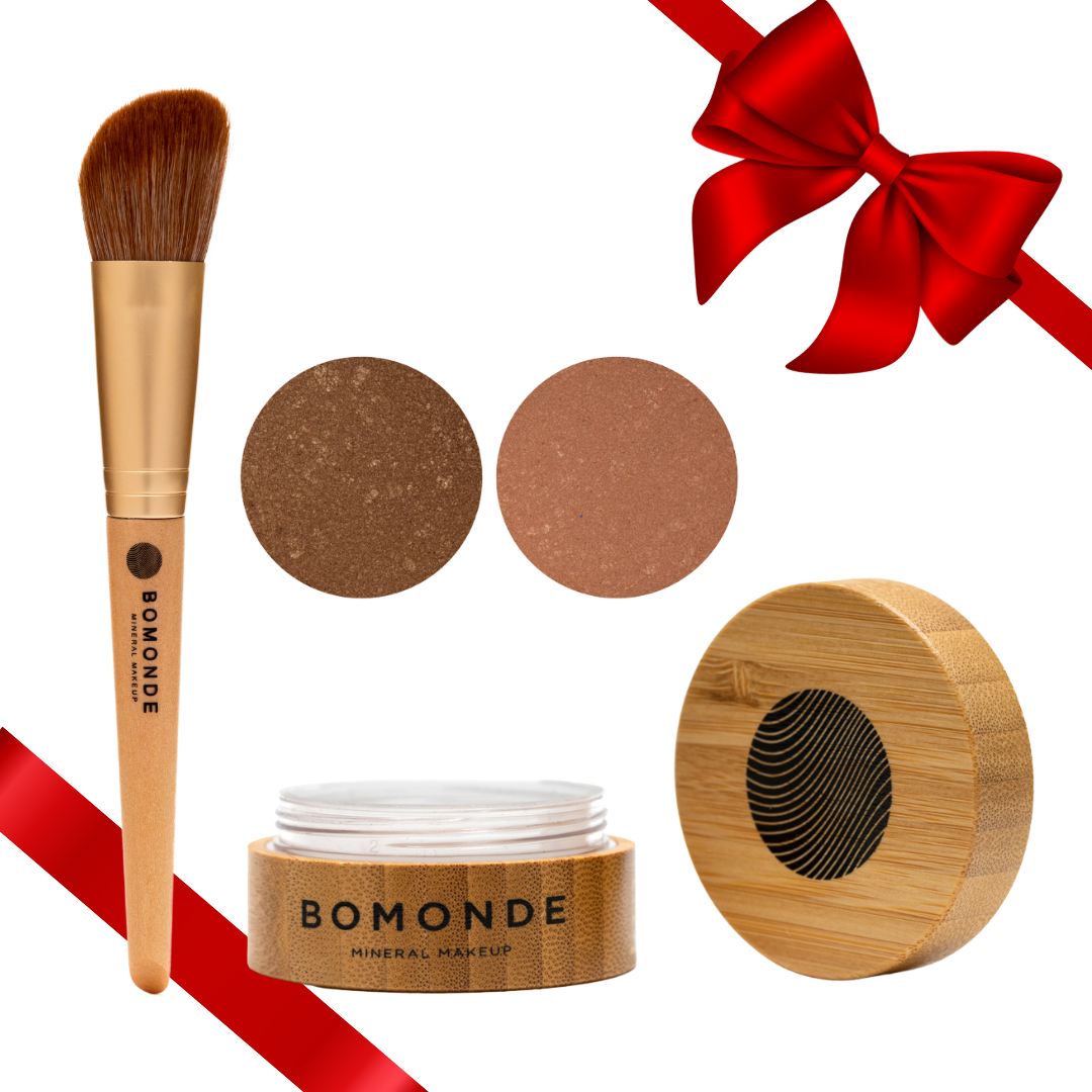 Christmas Bronzer Gift Set | Vegan, Toxin-Free, Natural Glow for the Holidays-1