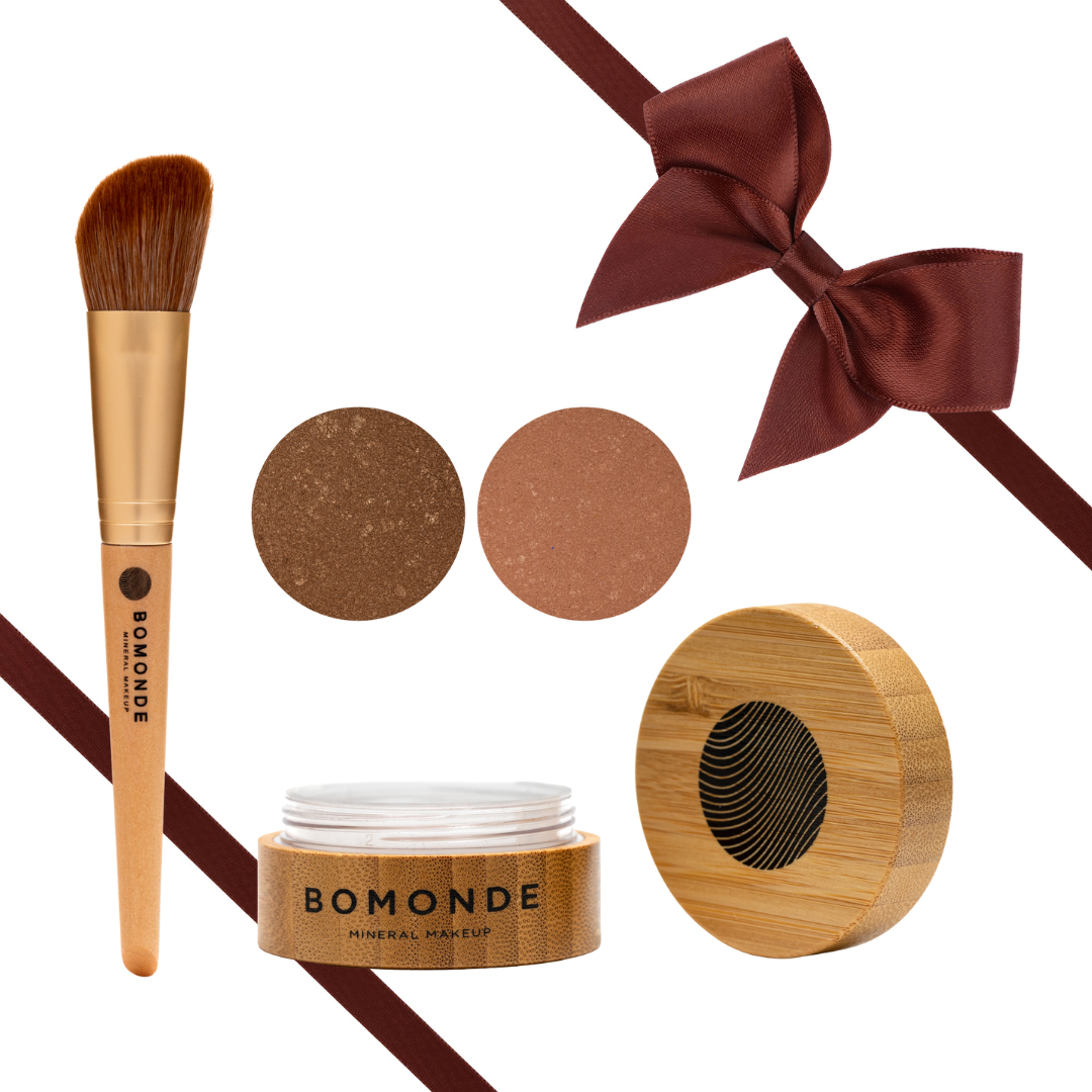 Christmas Bronzer Gift Set | Vegan, Toxin-Free, Natural Glow for the Holidays-0